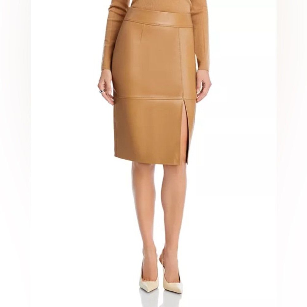 BOSS Setora Leather Pencil Skirt SIZE 2